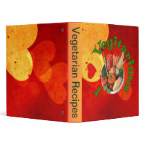 I Heart Vegetarians Binder