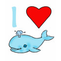 I Heart Whales Products t-shirts by Oceanbaby I Heart Whales Products t-shirts