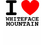 I Heart Whiteface Mountain Tee Shirts