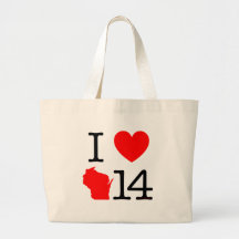 I Heart Wisconsin 14 Bags