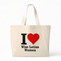 I (heart) Wise Latina Women bags by Liberally_Speaking I (heart) Wise Latina Women bags