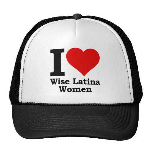 I Heart Wise Latina Women Trucker Hat Zazzle