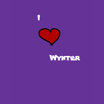 I heart Wynter t-shirts