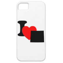 I Heart Wyoming iPhone 5 Cover