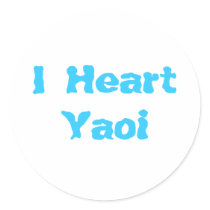 I Heart Yaoi stickers