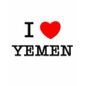 I HEART YEMEN t-shirts