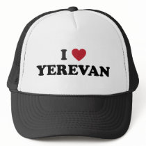 I Heart Yerevan Armenia Hats