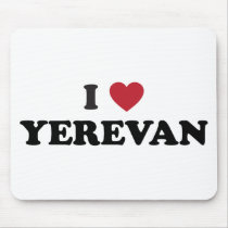 I Heart Yerevan Armenia Mouse Pads