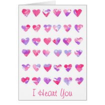 I Heart You cards