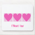 I Heart You Mousepad
