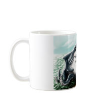 I heart you Sharktopus Coffee Mug