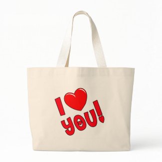 I Heart You Valentine Gifts bag