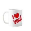 I Heart You Valentine Mug mug
