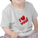 I Heart You Valentine T-shirt shirt