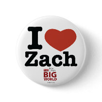 I Heart Zach Button
