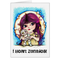 I Heart Zombies! cards