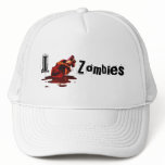 I HEART ZOMBIES - hat