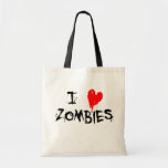 I Heart Zombies - Tote Bag