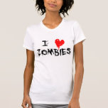 I Heart Zombies - Womens Tee (light)