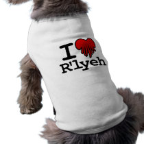 I Hearth R'lyeh Dog's T-Shirts pet clothing by Sporkbender I Hearth R'lyeh Dog's T-Shirts pet clothing