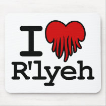 I Hearth R'lyeh Mousepad