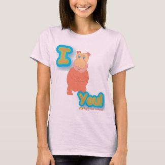 I HeartMark You with Hippo shirt