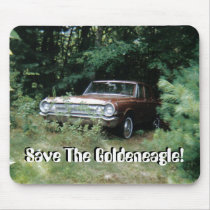 I Helped Save The Goldeneagle of Old Orchard Beach mousepads