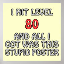 I Hit Level 80 and All I Got Was This ... Poster