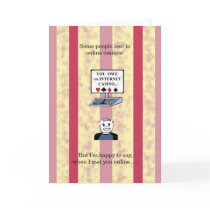 I Hit the Jackpot When I Met You -Birthday cards