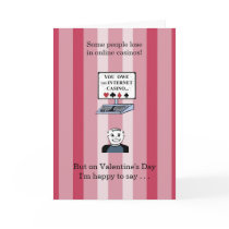 I Hit the Jackpot When I Met You - Valentine cards