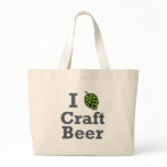 I [hop] Craft Beer Tote Bags