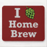 I [hop] Home Brew Mousepad