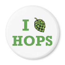 I [hop] Hops Magnet