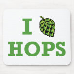 I [hop] Hops Mousepad