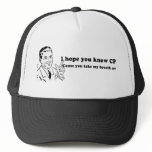 I HOPE YOU KNOW CPR hats
