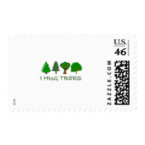 I Hug Trees postage by bartstshirts I Hug Trees postage