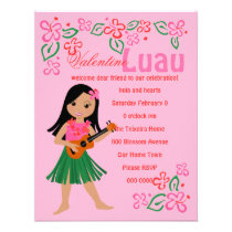 I Hula-Love You u\Ukulele invitations
