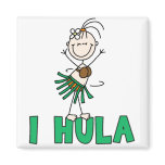 I Hula Magnet