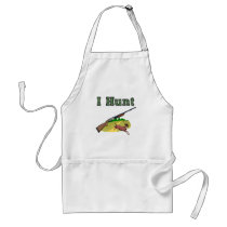 I Hunt aprons