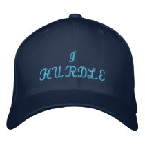 I Hurdle Embroidered Hat embroidered hats