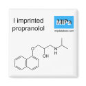 I imprinted propranolol magnet