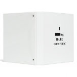 "I ___ing HATE censorship!" (Light) 3 Ring Binder