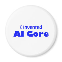 I invented Al Gore Refrigerator Magnets