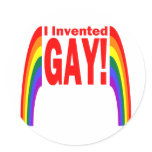I Invented Gay Stickers
