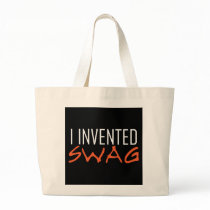 I Invented Swag Orange Canvas Bag
