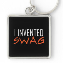 I Invented Swag Orange Key Chain