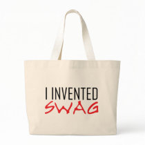 I Invented Swag Red Bag