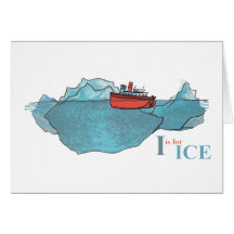 'I' is for Ice Card