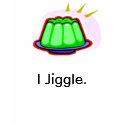 I Jiggle Girl's Baby Doll Tee t-shirts by cheesecubes I Jiggle Girl's Baby Doll Tee t-shirts