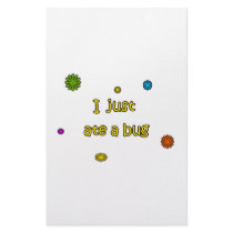 I Just Ate A Bug Custom Stationery